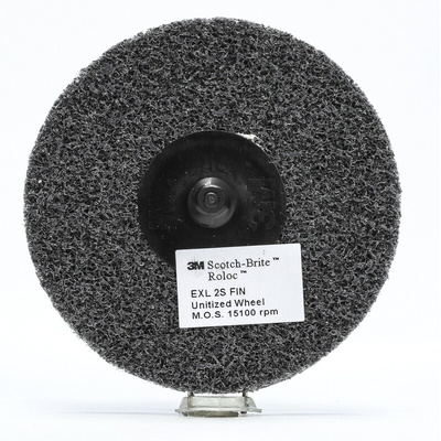 3M Aluminium Oxide Deburring & Finishing Wheel, Fine