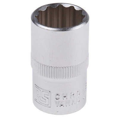 RS PRO 16mm Bi-Hex Socket With 1/2 in Drive