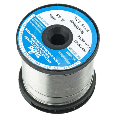 MBO Wire, 0.5mm Lead solder, 183°C Melting Point