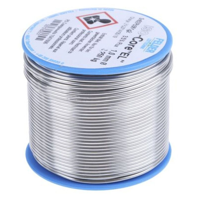 Felder Lottechnik Wire, 1mm Lead solder, 179°C Melting Point
