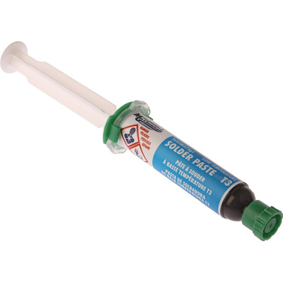 MG Chemicals 4902P T3 Lead Free Solder Paste, 25g Syringe