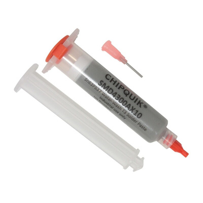 CHIPQUIK SMD4300AX Solder Paste, 35g Syringe
