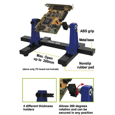 RS PRO Soldering Accessory PCB Work Frame, for use with PCB Soldering & Desoldering Rework