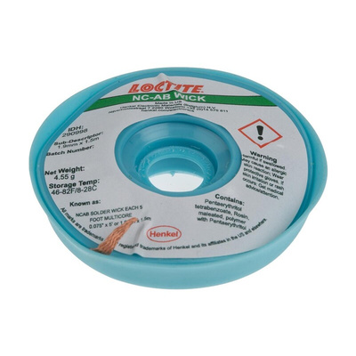 Multicore 1.5m No Clean Desoldering Braid, Width 1.9mm