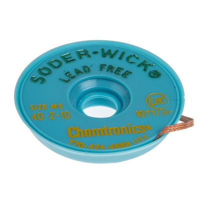 Chemtronics 3m Lead Free Desoldering Braid, Width 1.5mm