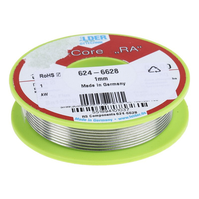 Felder Lottechnik Wire, 1mm Lead Free Solder, 227°C Melting Point