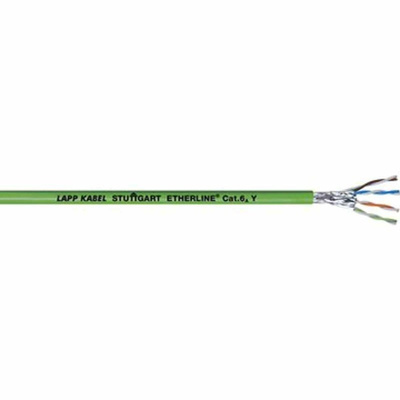 Lapp Green Cat6 Cable STP PUR Unterminated/Unterminated, Unterminated, 50m