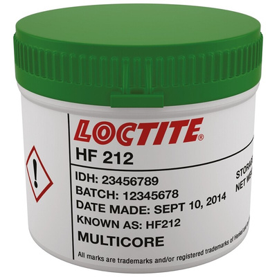Loctite Loctite HF212 97SC DAP Lead Free Solder Paste, 500g Tub