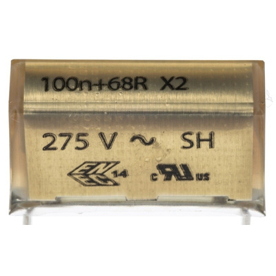KEMET Paper Capacitor 100nF 275V ac ±20% Tolerance P409 Through Hole +85°C
