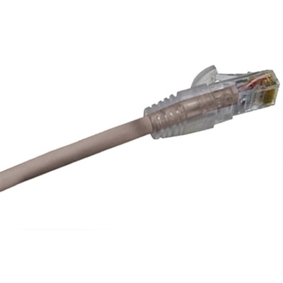 Molex Premise Networks Grey Cat6 Cable U/UTP PVC Male RJ45/Male RJ45, Terminated, 3m