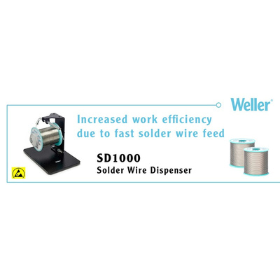 Weller Soldering Accessory Solder Dispenser, for use with Solder Reels