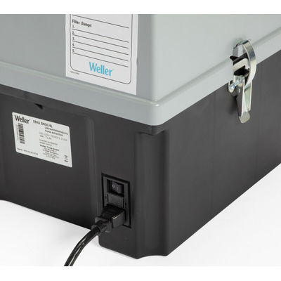 Weller Zero Smog EL Kit 1, 230V ac Solder Fume Extractor, Fine Dust Filter M5; HEPA Filter H13 & Wide Band Gas Filter,