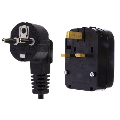 RS PRO, 240V ac Solder Smoke Absorber, Carbon Filter, 23W, Type F - Schuko plug with UK Convertor