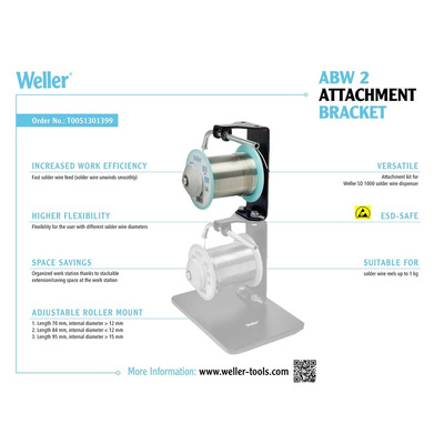 Weller Soldering Accessory Soldering Iron Stand, for use with SD1000 Solder Dispenser