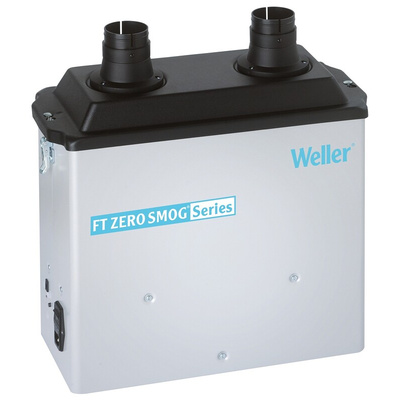 Weller MG130, 100 → 240V ac Solder Fume Extractor, Fine Dust Filter F7; HEPA Filter H13 & Wide Band Gas Filter,