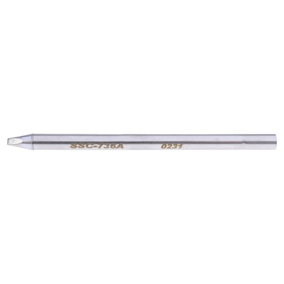 Metcal SSC 2.5 mm Chisel Soldering Iron Tip for use with MFR-H6-SSC, SP-HC1