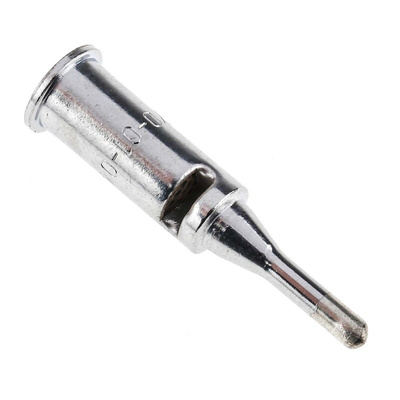 Weller 70 01 04 2 mm Straight Hoof Soldering Iron Tip for use with WSTA3 Soldering Iron
