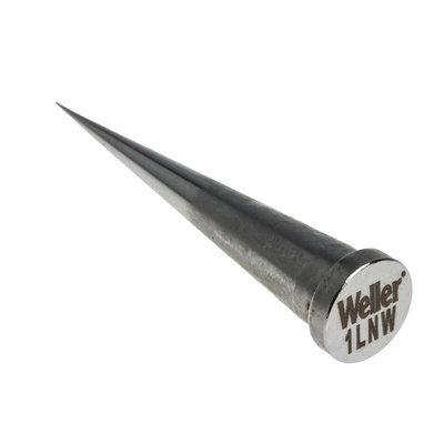Weller LT 1LNW 0.1 mm Straight Conical Soldering Iron Tip for use with WP 80, WSP 80, WXP 80