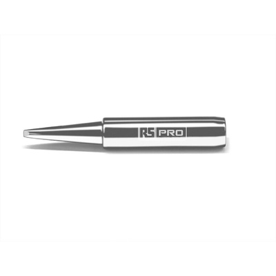 RS PRO 1.6 mm Straight Chisel Soldering Iron Tip for use with RS PRO Soldering Irons & Stations