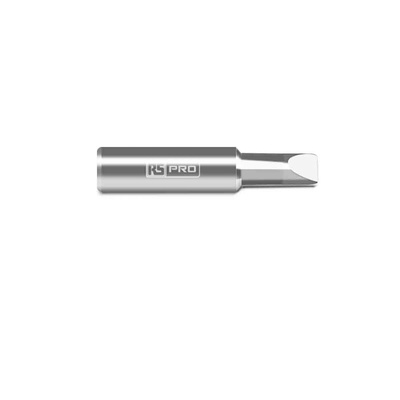 RS PRO 6.5 mm Straight Chisel Soldering Iron Tip for use with RS PRO Soldering Irons