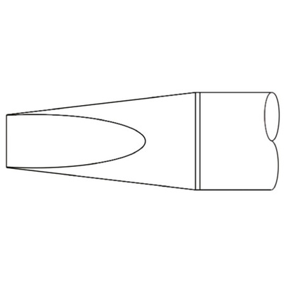 Metcal SxP 3.5 mm Chisel Soldering Iron Tip for use with MFR-H1-SC2