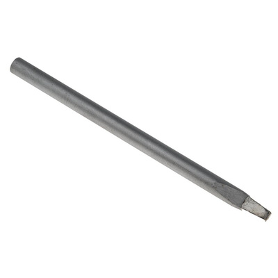 RS PRO 4 mm Straight Chisel Soldering Iron Tip for use with KD-20, KD-30