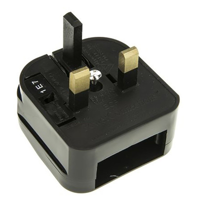 PowerConnections China, Japan, USA to UK Mains Connector Converter, Rated At 10A