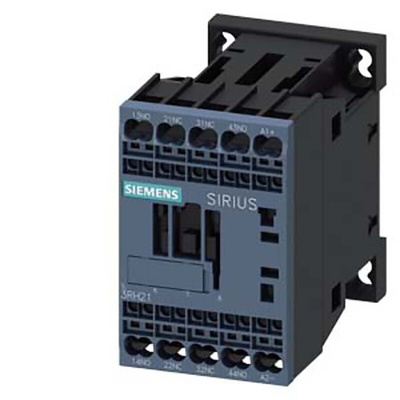 Siemens Contactor, 10 A, 2NO + 2NC