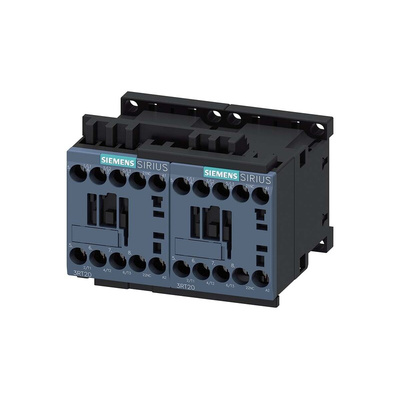 Siemens Contactor, 230 V ac Coil, 3-Pole, 9 A, 4 kW, 3NO