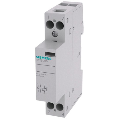 Siemens Contactor, 24 V Coil, 2-Pole, 20 A, 1 kW, 2NO