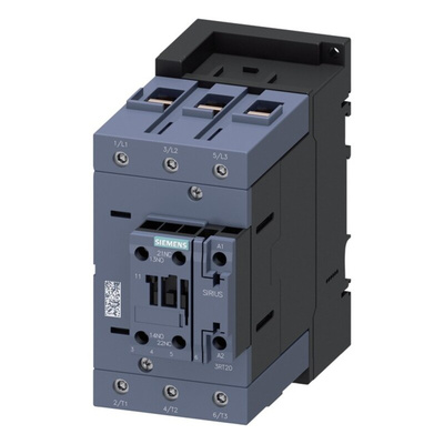 Siemens Contactor, 3-Pole, 55 kW, 1NO + 1NC