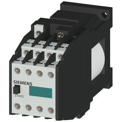 Siemens Contactor, 24 V dc Coil, 8-Pole, 6 A, 4NC + 4NO
