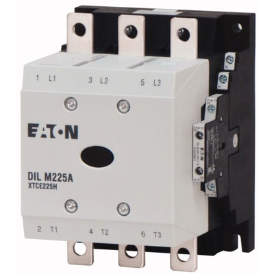 Eaton DILM Series Contactor, 220 V ac, 230 V dc Coil, 3-Pole, 6.5 kW, 1N/O