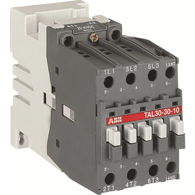 ABB 1SBL28 Series Contactor, 17 → 32 V Coil, 3-Pole, 4 A, 3NO