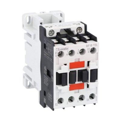 Lovato BF18 Series Contactor, 24 V dc Coil, 4-Pole, 32 A, 36 kW, 2NO + 2NC, 690 V