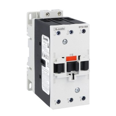 Lovato BF50 Series Contactor, 48 V ac Coil, 3-Pole, 50 A, 30 kW, 690 V
