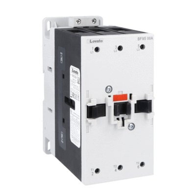 Lovato BF95 Series Contactor, 120 V ac Coil, 3-Pole, 95 A, 90 kW, 690 V