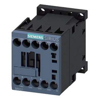 Siemens 3RH2 Series Contactor Relay, 277 V ac Coil, 4-Pole, 10 A, 2NO + 2NC, 690 V ac