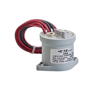 TE Connectivity Kilovac LEV100 Series Contactor, 24 V dc Coil, 1-Pole, 100 A, 1 Form X, SPST-NO, 24 V dc