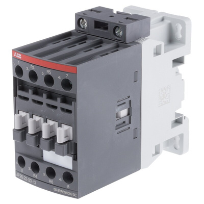 ABB AF Series Contactor, 230 V ac Coil, 4-Pole, 45 A, 11 kW, 2NO + 2NC, 690 V ac