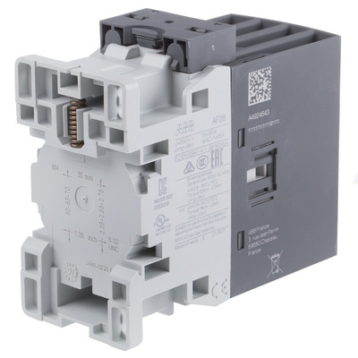 ABB AF Series Contactor, 230 V ac Coil, 4-Pole, 45 A, 11 kW, 2NO + 2NC, 690 V ac