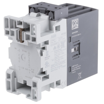 ABB AF Series Contactor, 24 V ac/dc Coil, 4-Pole, 45 A, 11 kW, 2NO + 2NC, 690 V ac