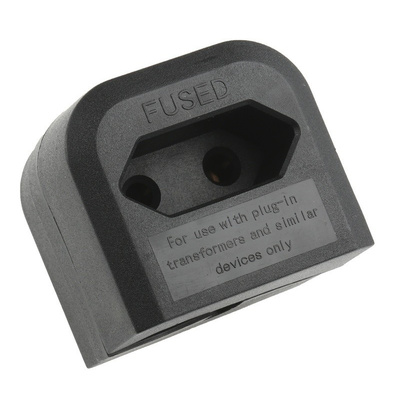 PowerConnections Europe to UK Mains Connector Converter, Rated At 2.5A