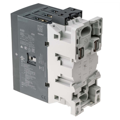 ABB AF Series Contactor, 230 V ac Coil, 3-Pole, 105 A, 30 kW, 3NO, 690 V ac