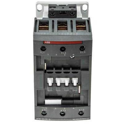 ABB AF Series Contactor, 230 V ac Coil, 3-Pole, 125 A, 37 kW, 3NO, 690 V ac