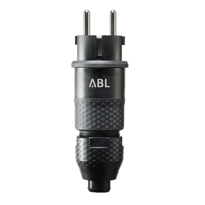 ABL Sursum French / German Mains Plug CEE 7/7 German Schuko / French, 16A, Cable Mount, 250 V