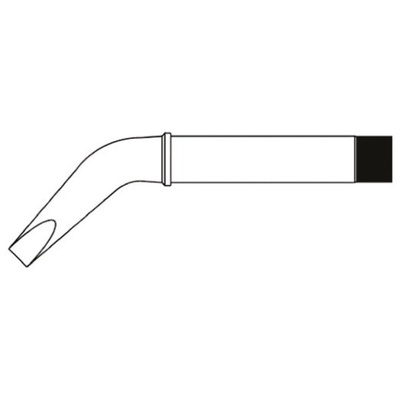 Weller CT2EX7 7 mm Screwdriver Soldering Iron Tip for use with W201
