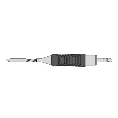 Weller T0050115199 3 mm Knife Soldering Iron Tip for use with WXMPS MS Smart Soldering Iron, WXsmart Soldering Station