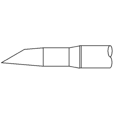 Metcal SxP 3.5 mm Hoof Soldering Iron Tip for use with MFR-H1-SC2