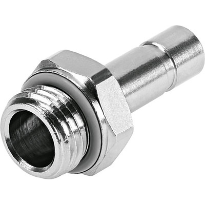 Festo Threaded-to-Tube Pneumatic Fitting, G 1/4 to, Push In 10 mm, NPQH Series, 20 bar